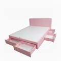 Giường Ngủ Gỗ MDF Phủ Melamin Nhiều Ngăn Kéo ( NNK01) 2