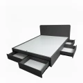Giường Ngủ Gỗ MDF Phủ Melamin Nhiều Ngăn Kéo ( NNK01) 3