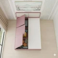 Giường Ngủ Hiện Đại Cánh lật Ngăn Kéo Gỗ MDF ( CL01) 7