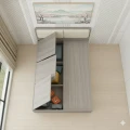 Giường Ngủ Hiện Đại Cánh lật Ngăn Kéo Gỗ MDF ( CL01) 1