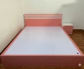 Giường ngủ màu hồng cho bé gái 2