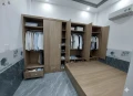 Tủ quần áo liền giường gỗ MDF TLG16 1