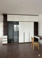 Tủ quần áo gỗ cao cấp MDF phủ Melamine cánh Kính   TCKCC02 0