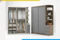 Tủ quần áo 3 cánh 1 kệ gỗ mdf (Ckd81) 3