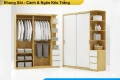Tủ quần áo 3 cánh 1 kệ gỗ mdf (Ckd81) 1