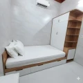 Tủ quần áo liền giường gỗ MDF TLG13 1