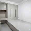 Tủ quần áo liền giường gỗ MDF TLG05 0
