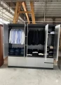 Tủ quần áo nhựa cao cấp màu xám ghi phối 5 cánh 1