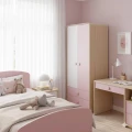 Full Phòng ngủ bé gái gỗ MDF màu hồng ( CBMH ) 2