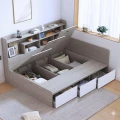 - Giường ngủ gỗ MDF thông minh  Đầu phản + kệ 2