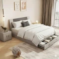 Giường ngủ gỗ MDF cao cấp (HD001) 3
