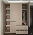 Tủ quần áo kịch trần gỗ MDF tay nắm ẩn (tqanew) 1