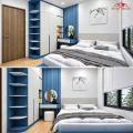 Bộ giường tủ gỗ MDF xu hướng New 01 1