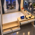 Bộ Giường ngủ gỗ MDF kèm bàn làm việc 1