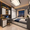 Bộ giường tủ gỗ MDF xu hướng New 11 0