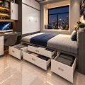 Bộ giường tủ gỗ MDF xu hướng New 11 1