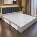 Giường ngủ gỗ MDF có 2 ngăn kéo kèm nệm simili âm đầu giường 0