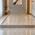 Giường ngủ bệt kiểu Nhật có đầu giường cao 15cm 1