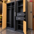 Tủ quần áo gỗ mdf 3 cánh 1m5 2