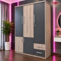 Tủ quần áo gỗ mdf 3 cánh ms11m5 5