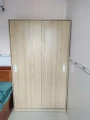 Tủ quần áo cánh lùa gỗ mdf màu hồng cho bé 3