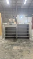 Tủ giày 4 cánh mở gỗ MDF màu xám 2