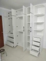 Tủ quần áo gỗ MDF màu trắng ( tqagmt01 ) 1