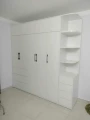 Tủ quần áo gỗ MDF màu trắng ( tqagmt01 ) 0