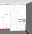 Tủ quần áo gỗ MDF tay nắm ẩn ( TAG202 ) 3