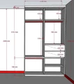 Tủ quần áo gỗ MDF tay nắm ẩn ( TAG202 ) 4