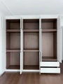 Tủ quần áo gỗ MDF hiện đại tay nắm vát 45 độ 1