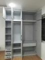 Tủ quần áo gỗ MDF màu xám trơn ( TAG202 ) 1