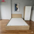 Bộ Giường Tủ Phòng Ngủ Gỗ MDF (BGTP001) 0