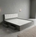 Giường Ngủ Gỗ MDF 2 Ngăn Kéo Nệm ( GNK01 ) 8