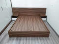 Giường ngủ + 2 đôn gỗ mdf 0