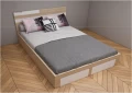 Giường ngủ 2 ngăn kéo gỗ MDF cao cấp 0