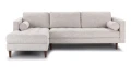Sofa góc chữ L màu xám trắng G0085 0