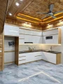 Tủ bếp gỗ MDF chữ L 024 10