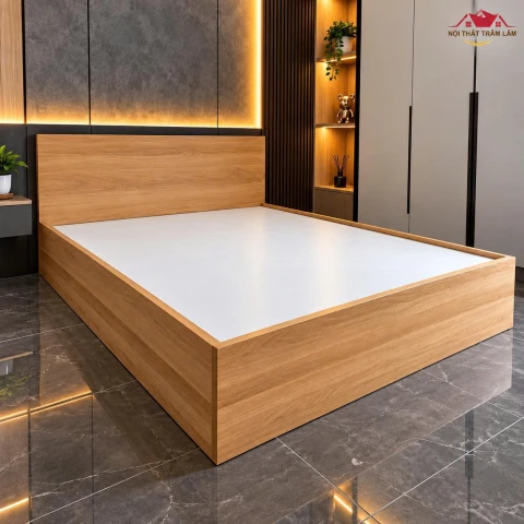 Giường Ngủ Gỗ MDF ( GN2)