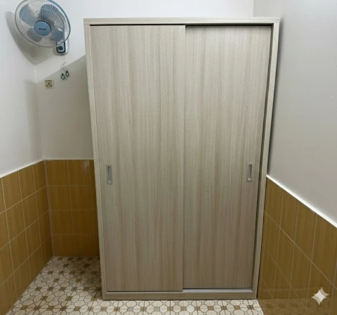 Tủ quần áo gỗ MDF 2 cánh lùa ( TAL12 )