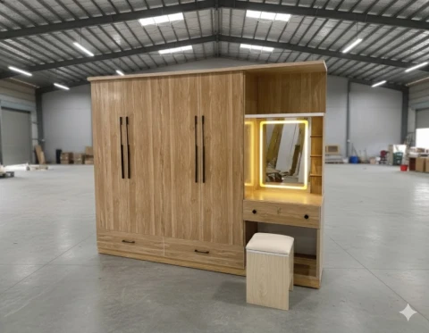 Tủ quần áo Nhựa Vinco kết hợp bàn trang điểm ( VC03 )