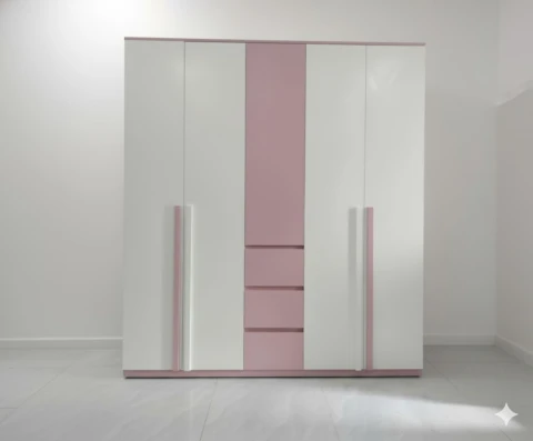 Tủ quần áo 5 cánh gỗ MDF ( TG5CH )