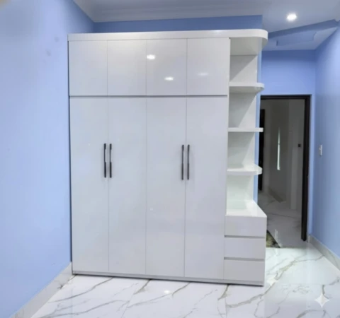 Tủ quần áo mdf đóng theo yêu cầu N01