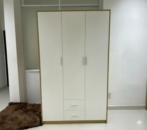 Tủ quần áo gỗ MDF 3 cánh ( tag3c )
