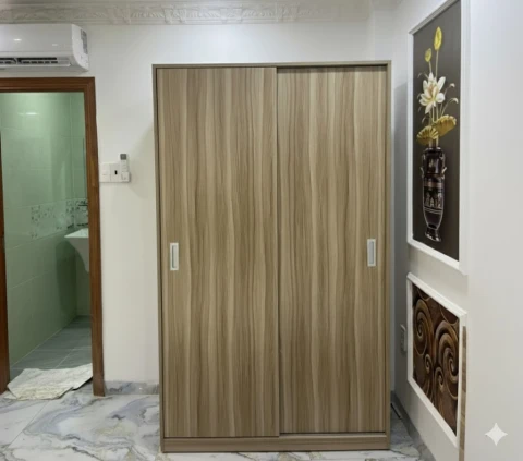 Tủ quần áo gỗ MDF 2 cánh lùa ( TAG932 )