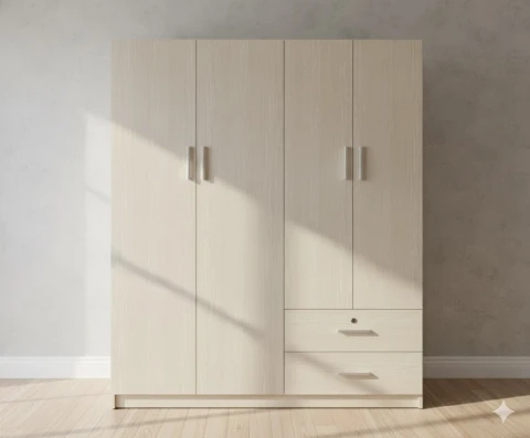 Tủ nhựa Đài Loan cao cấp 4 cánh T4CN