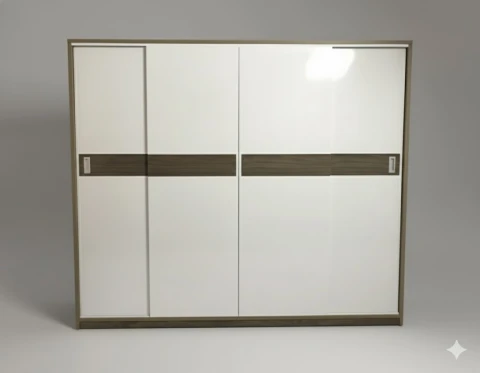 Tủ nhựa Đài Loan cao cấp 4 cánh lùa TQAL402