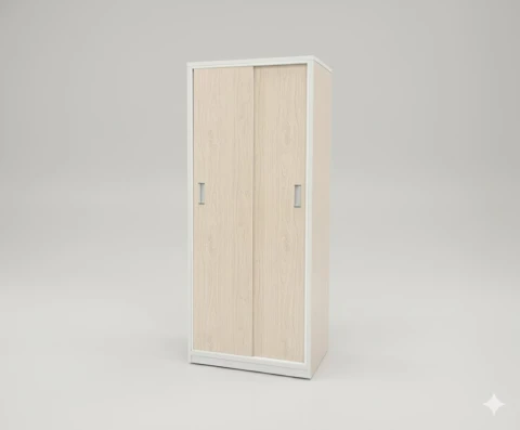 Tủ quần áo 2 cánh lùa nhựa taiwan