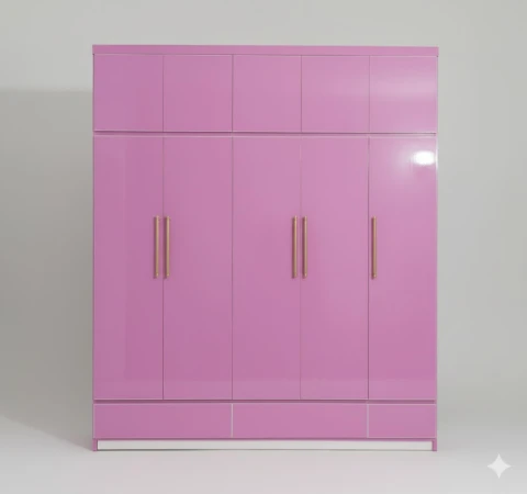 Tủ áo nhựa màu hồng ( tamh03 )