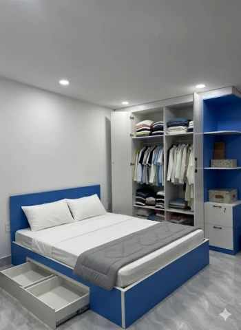 Combo phòng ngủ gỗ MDF MGX42